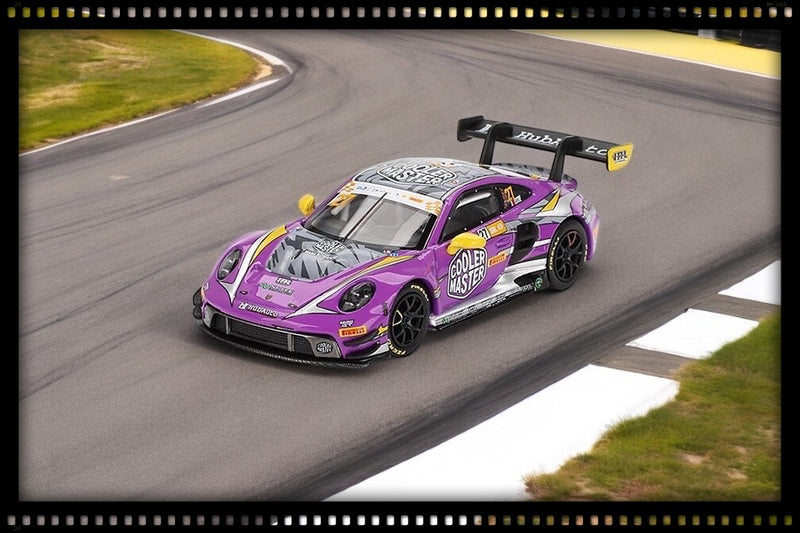 Load image into Gallery viewer, PORSCHE 911 (992) GT3 R #27 HUBAUTO RACING 70TH MACAU GRAND PRIX 2023 MINI GT 1:64
