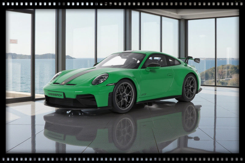 Chargez l'image dans la visionneuse de la galerie, PORSCHE 911 [992.2] GT3 WP VERT 2025 GT SPIRIT 1:18
