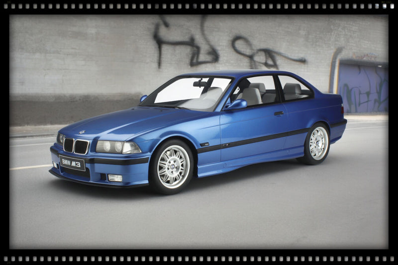 Laad de afbeelding in de Gallery-viewer, BMW M3 (E36) 3.2L COUPÉ 1995 BLAUW GT SPIRIT 1:8
