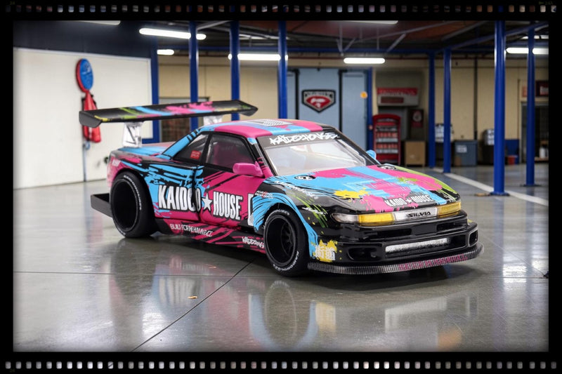 Load image into Gallery viewer, NISSAN SILVIA S13-R KAIDO SPLASH V1 1991 MINI GT 1:64
