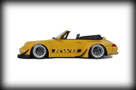 Porsche RWB Bodykit Nohra Yellow 2023 GT SPIRIT 1:18