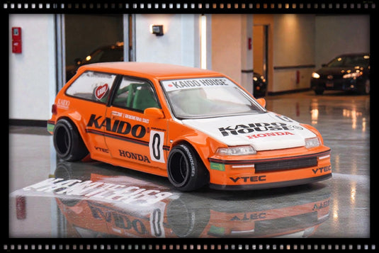 HONDA CIVIC (EF) KAIDO SPORTS V1 1987 MINI GT 1:64