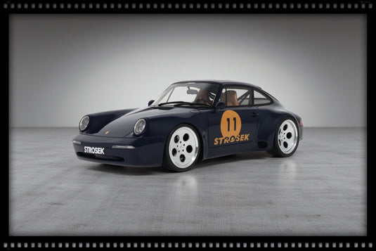 PORSCHE STROSEK MEGA 30 BLUE 2024 GT SPIRIT 1:18