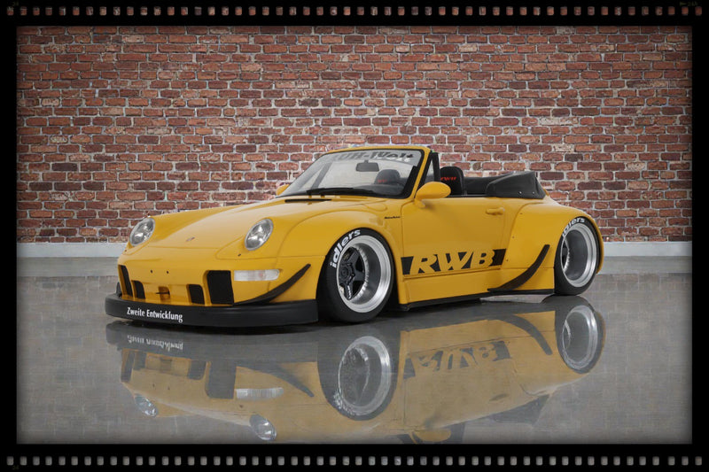 Load image into Gallery viewer, PORSCHE RWB BODYKIT NOHRA YELLOW 2023 GT SPIRIT 1:18
