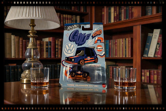 Tooned Volkswagen GOLF MK1 Racing HOT WHEELS 1:64