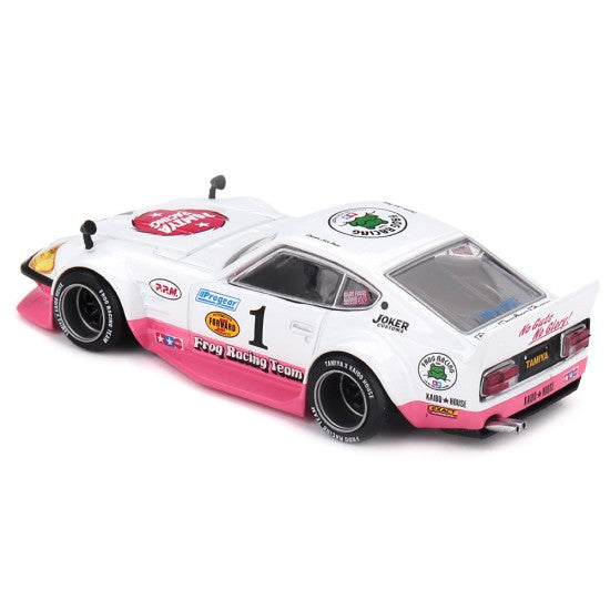 Chargez l'image dans la visionneuse de la galerie, NISSAN FAIRLADY Z TAMIYA LA GRENOUILLE V1 1969 MINI GT 1:64
