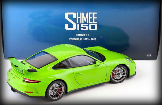 Porsche 911 (991) GT3 2018 Shmee 150 Green MINICHAMPS 1:18
