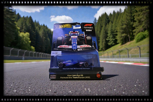 F1 2024 VISA CASH Racing RB(#22) HOT WHEELS 1:64