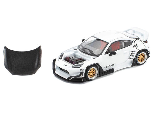 TOYOTA PANDEM GR86 CRYSTAL WHITE POP RACE 1:64