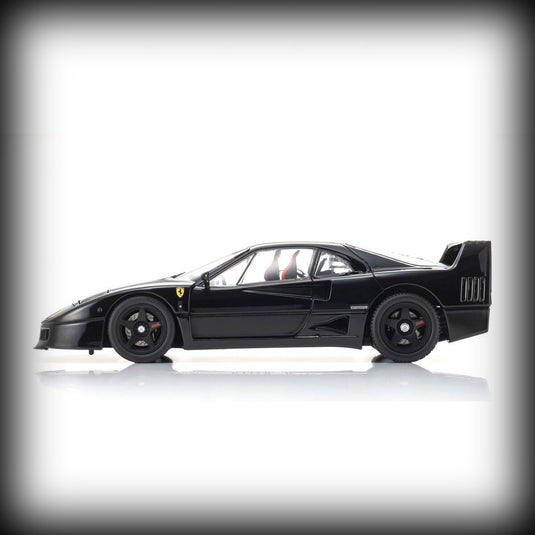 Ferrari F40 (1987) BLACK – KYOSHO 1:18 Scale Model – Iconic Supercar Replica