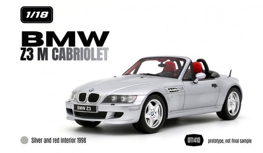 BMW Z3 M ROADSTER TITAN ARGENTÉ 1999 OTTOmobile 1:18