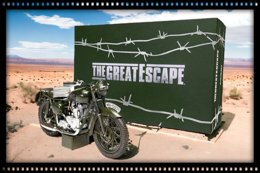 TRIUMPH TR6 TROPHY THE GREAT ESCAPE MOVIE CORGI 1:12