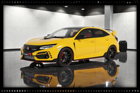 HONDA CIVIC TYPE R FK8 EURO SPEC SUNLIGHT YELLOW 2020 OTTOmobile 1:18