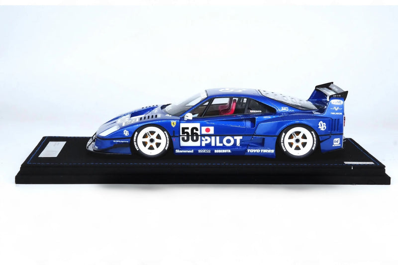 Load image into Gallery viewer, Ferrari LBWK F40 Tokyo Salon 2023 Blue/White INNO18 Models 1:18
