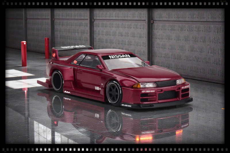 Load image into Gallery viewer, Nissan SKYLINE GTR (R32) KAIDO WORKS V1 1989 MINI GT 1:64
