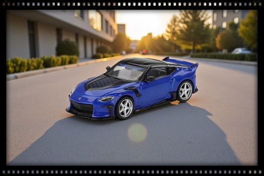 Nissan FAIRLADY Z VEILSIDE FFZ400 SEIRAN BLUE 2024 (LHD) MINI GT 1:64