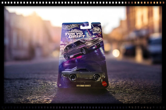 Plymouth ROAD RUNNER 1970 Silver HOT WHEELS 1:64