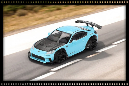 Toyota GR86 LB WORKS BLUE 2024 (LHD) MINI GT 1:64