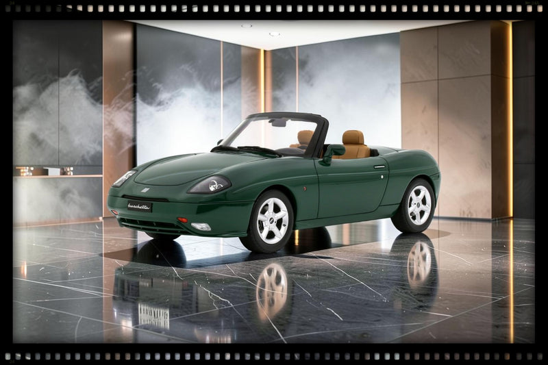 Chargez l'image dans la visionneuse de la galerie, FIAT BARCHETTA LIMITED EDITION STELVIO VERT 1998 OTTOmobile 1:18
