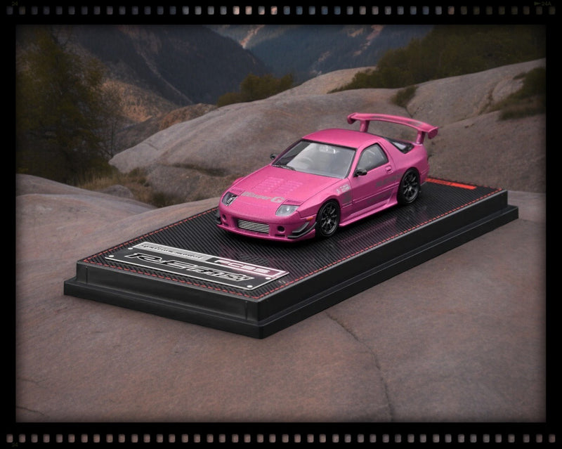 Load image into Gallery viewer, Mazda RX-7 (FC3S) RED Amemiya PURPLE IGNITION MODEL 1:64
