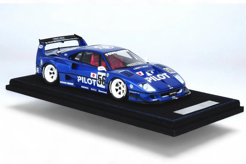 Load image into Gallery viewer, Ferrari LBWK F40 Tokyo Salon 2023 Blue/White INNO18 Models 1:18
