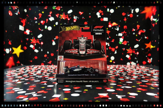 F1 2024 MONEYGRAM HAAS VF-24(#27) HOT WHEELS 1:64