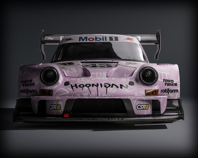 Chargez l'image dans la visionneuse de la galerie, PORSCHE HOONIPIGASUS 911 #43 KEN BLOCK PIKES PEAK 2022 SPARK 1:18
