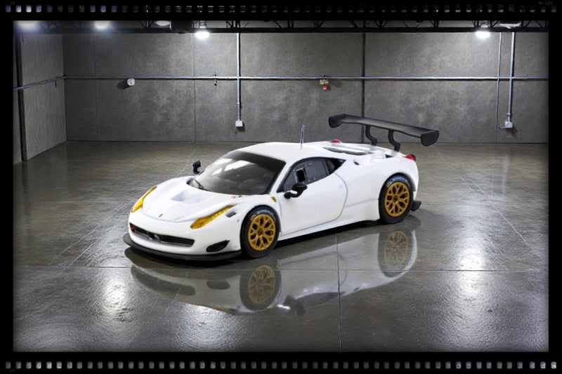 Load image into Gallery viewer, Ferrari 458 ITALIA GT3 WHITE TARMAC WORKS 1:64
