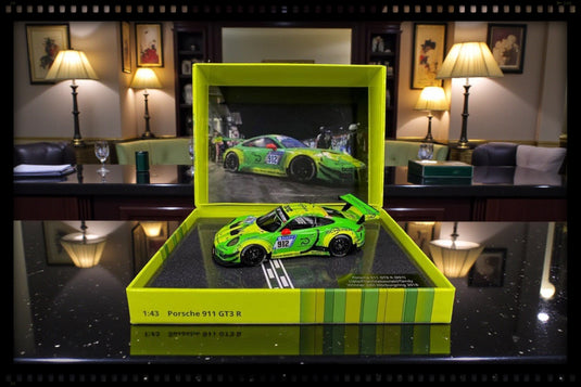 Porsche 911 991 GT3 R Manthey Racing Winner 24 H Nürburgring 2018 ‼️Limited Edition 318/500 pieces‼️(Special BOX) MINICHAMPS 1:43
