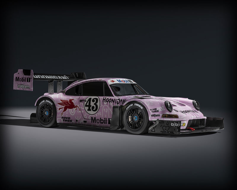 Chargez l'image dans la visionneuse de la galerie, PORSCHE HOONIPIGASUS 911 #43 KEN BLOCK PIKES PEAK 2022 SPARK 1:18
