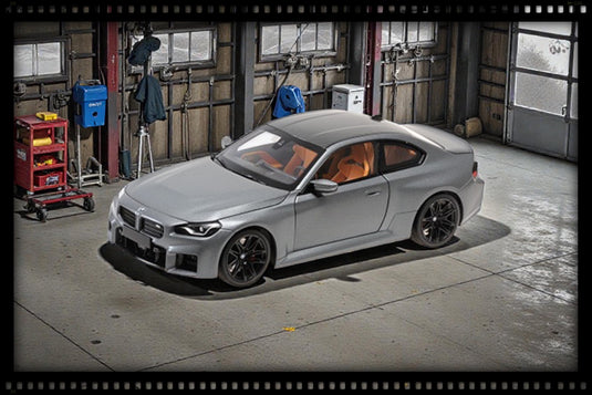 Bmw M2 G87 2023 MATT GREY MINICHAMPS 1:18