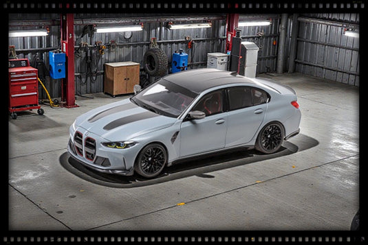 Bmw M3 CS 2023 GREY METALLIC MINICHAMPS 1:18