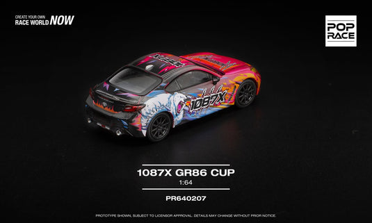 TOYOTA GR86 CUP 1087X POP RACE 1:64