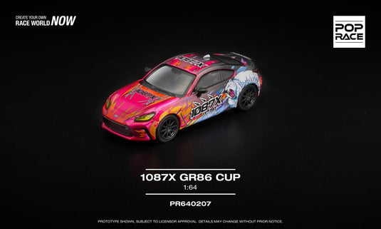 TOYOTA GR86 CUP 1087X POP RACE 1:64