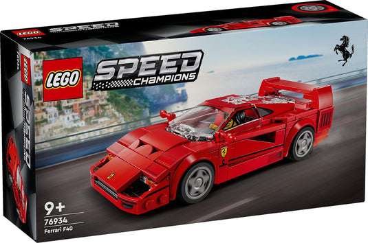 FERRARI F40 SUPERCAR ROOD LEGO SPEED CHAMPIONS