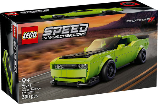 DODGE CHALLENGER SRT HELLCAT VERT LEGO SPEED CHAMPIONS