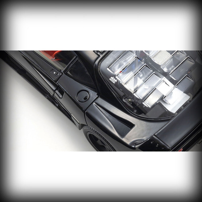 Load image into Gallery viewer, Ferrari F40 (1987) BLACK – KYOSHO 1:18 Scale Model – Iconic Supercar Replica
