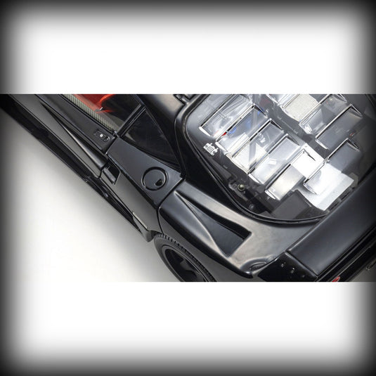 Ferrari F40 (1987) BLACK – KYOSHO 1:18 Scale Model – Iconic Supercar Replica