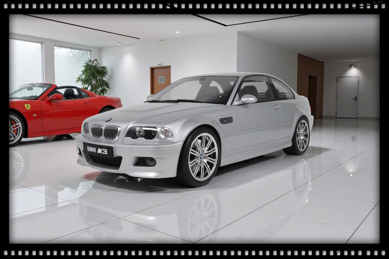 Laad de afbeelding in de Gallery-viewer, BMW M3 E46 ZILVER 2003 GT SPIRIT 1:8
