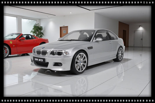 Bmw M3 E46 SILVER 2003 GT SPIRIT 1:8