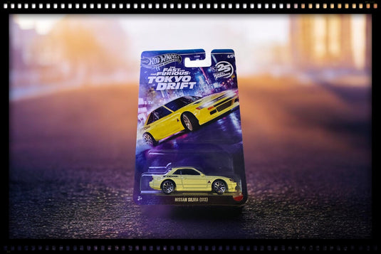 Nissan SILVIA (S13) Yellow HOT WHEELS 1:64