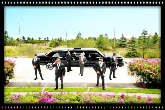 The BODYGUARDS Figure set (Car not included) AMERICAN DIORAMA 1:64