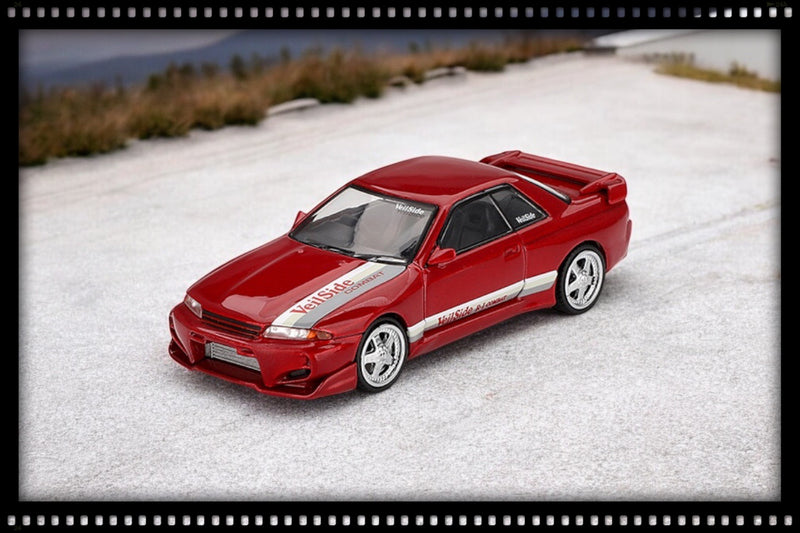 Load image into Gallery viewer, Nissan Skyline GT-R (R32) VeilSide Combat C-I Gem Red (RHD) MINI GT 1:64
