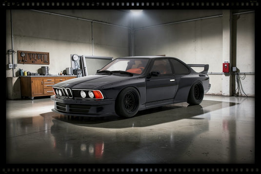 BMW 635 CSI (E24) WIDEBODY BY COUTNER DEEP BLUE METALLIC 2021 OTTOmobile 1:18