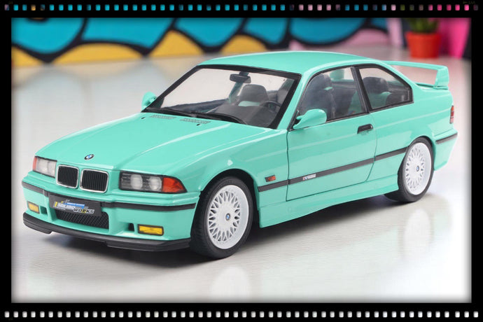 Bmw E36 M3 COUPE SOLIDO WORKS MINT GREEN 1991 SOLIDO 1:18