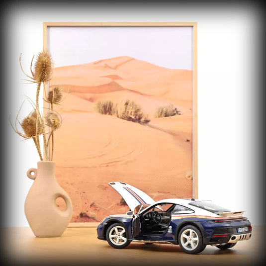 Porsche 911 Dakar 2023 Roughroads Blue/White/Gold/Red NOREV 1:18