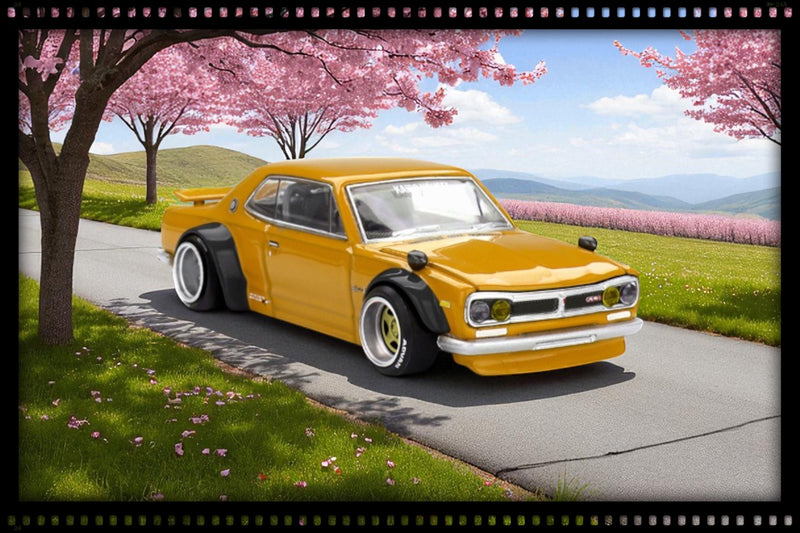 Load image into Gallery viewer, Nissan SKYLINE GT-R (KPGC10) KAIDO STREET V2 1969 MINI GT 1:64

