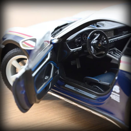 Porsche 911 Dakar 2023 Roughroads Blue/White/Gold/Red NOREV 1:18