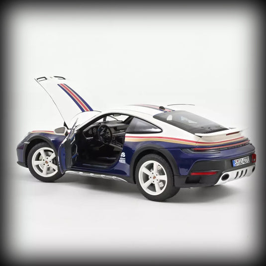 Porsche 911 Dakar 2023 Roughroads Blue/White/Gold/Red NOREV 1:18