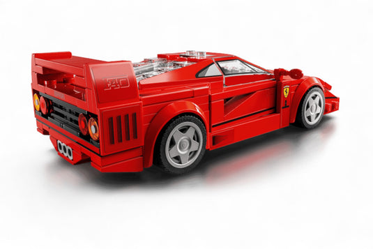 FERRARI F40 SUPERCAR ROOD LEGO SPEED CHAMPIONS